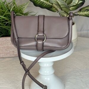 NWOT - Michael Kors Quincy Leather Saddlebag